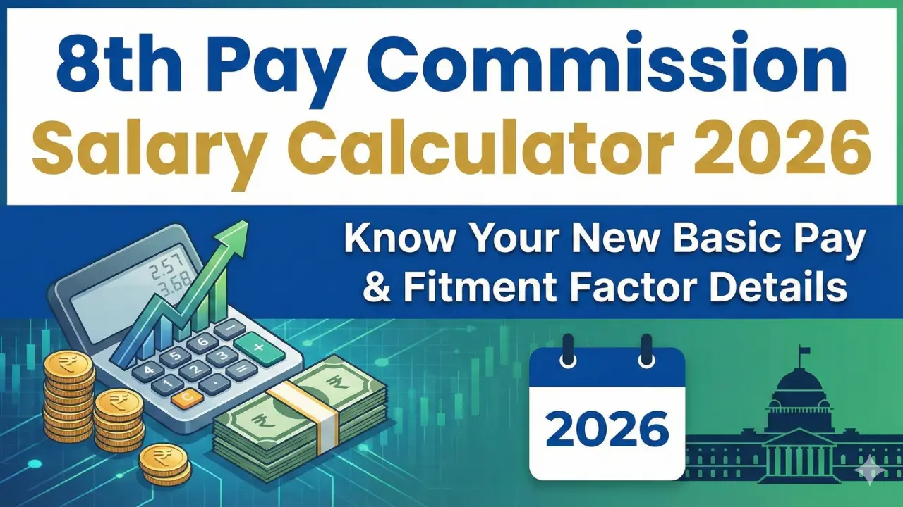 8th Pay Commission Salary Calculator 2026: Know Your New Basic Pay & Fitment Factor Details banner - GK Questions 2026 with Answers – Free Quiz