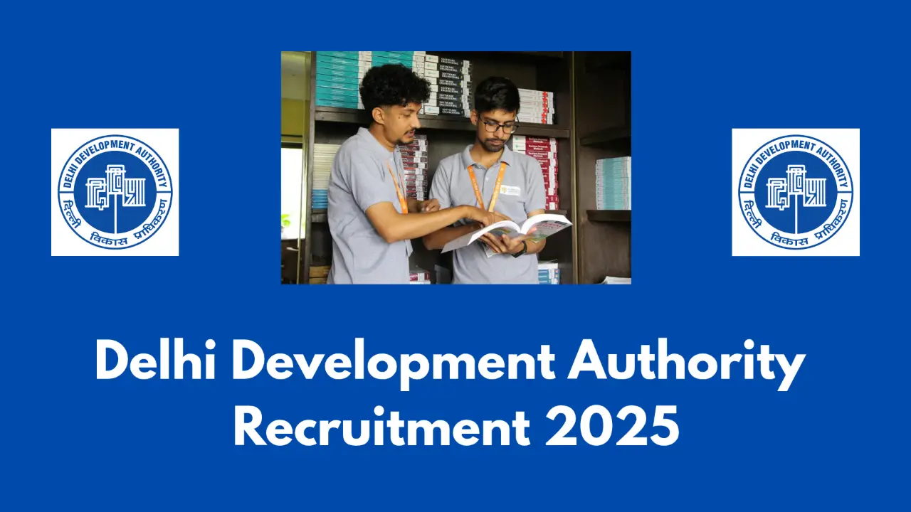 Delhi DDA Recruitment 2025 Notification PDF: Apply Online for 1732 Posts banner - Engineering Jobs 2026 Apply Online