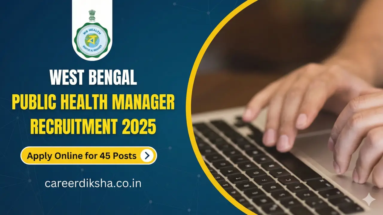 West Bengal Public Health Manager Recruitment 2025: Check Vacancy, Eligibility, Salary, and More banner - State Government Jobs 2026