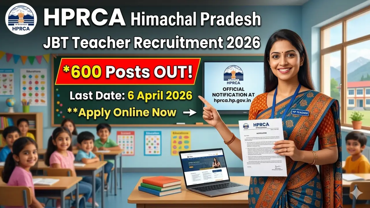 New government jobs 2025 online apply - HP JBT Recruitment 2026: 600 पदों के लिए नोटिफिकेशन जारी, यहाँ से करें ऑनलाइन आवेदन, Direct link 