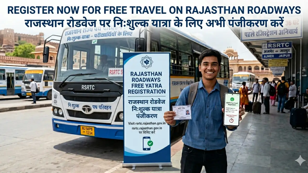 New government jobs 2025 online apply - Rajasthan Roadways Free Yatra Registration 2026: New Mandatory 36-Hour Registration Policy Explained