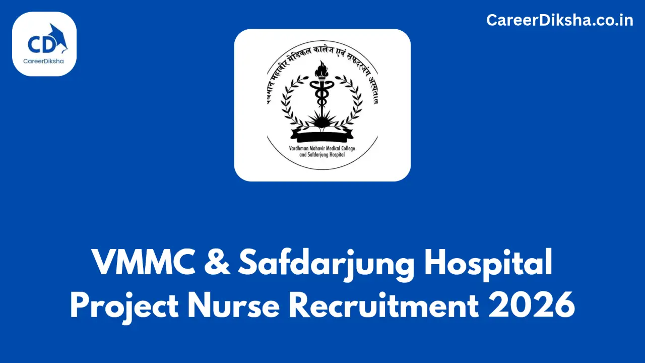 Safdarjung Hospital Project Nurse Recruitment 2026: Direct Walk-in Interview banner - Nursing Jobs 2026 Apply Online